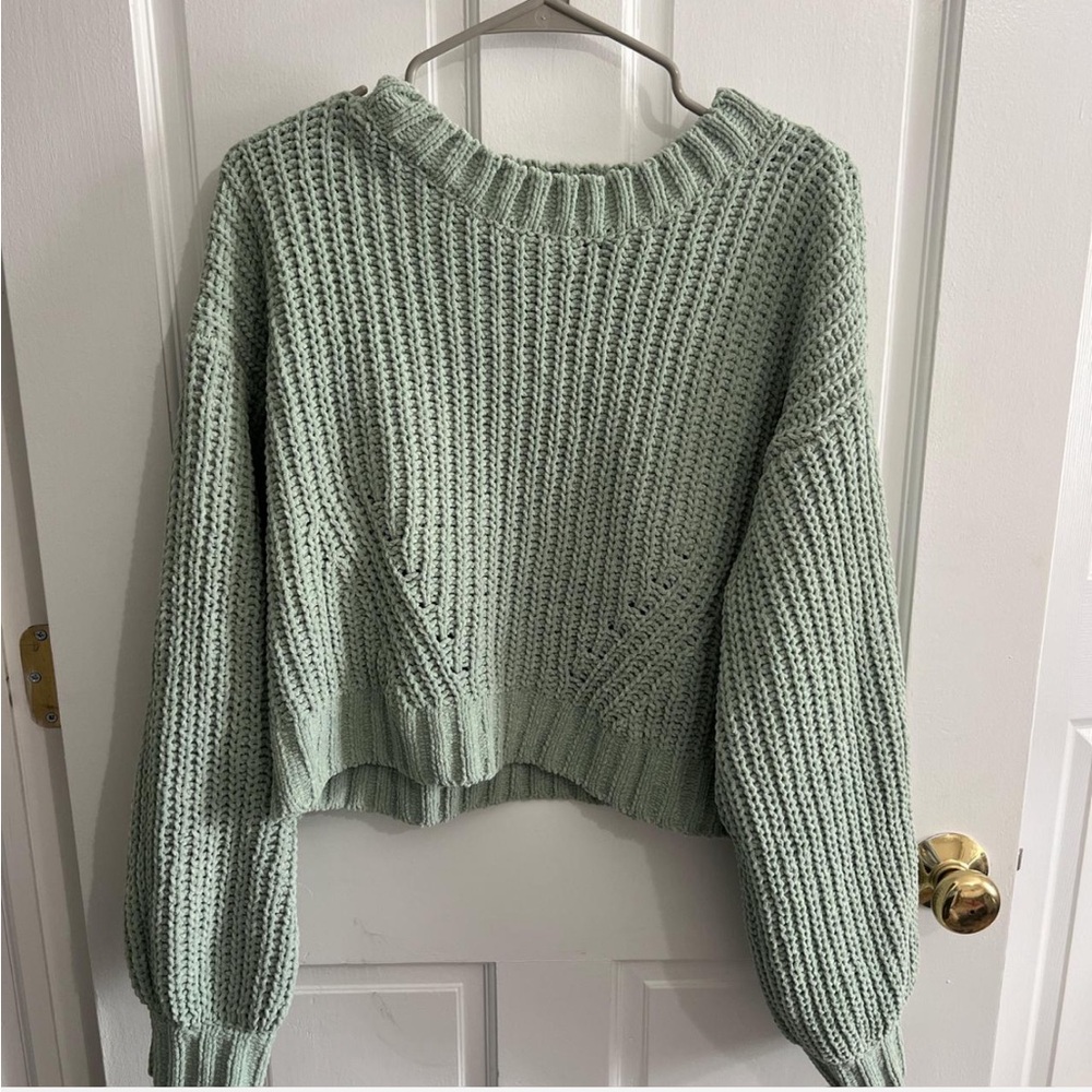 Sage green sweater
